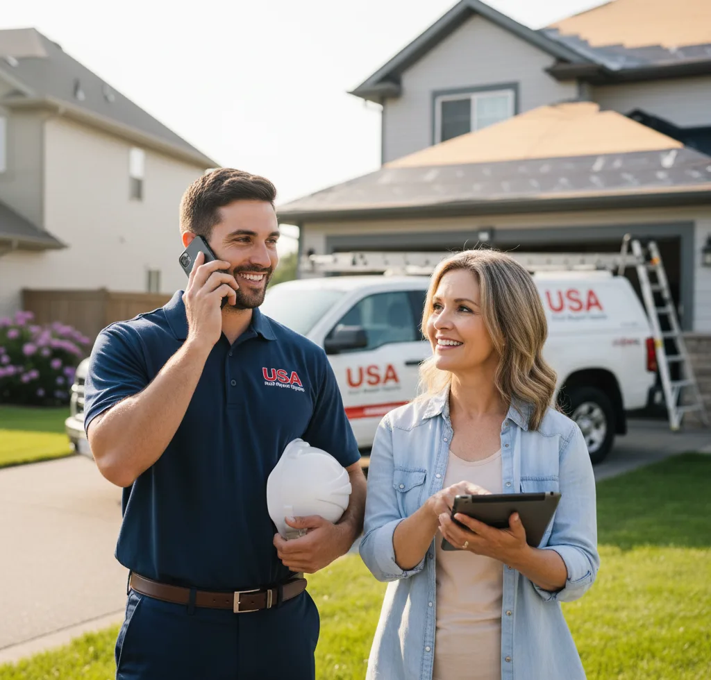 USA Roof Repair Experts customer support in Blooming Prairie